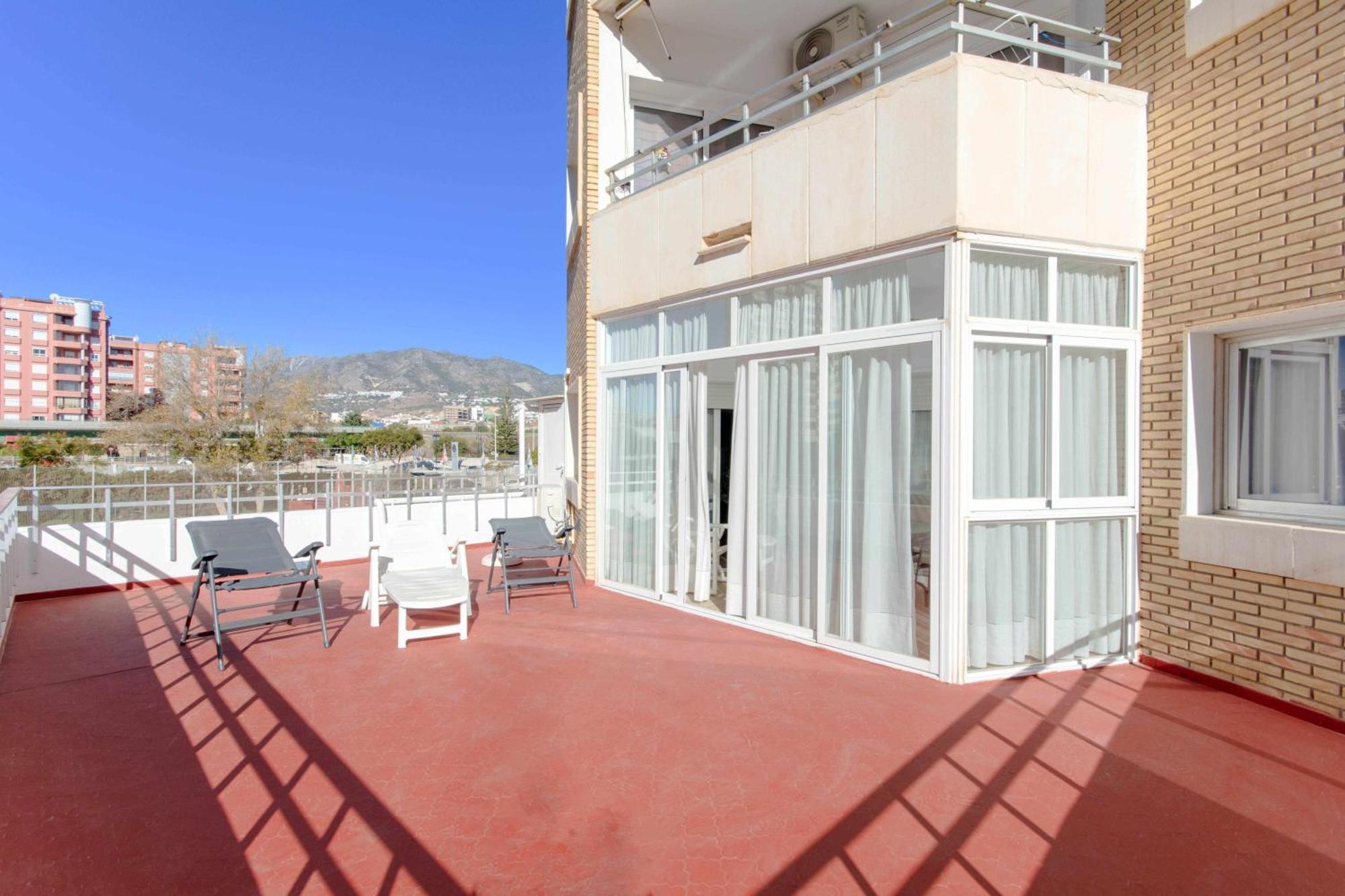 Ronda 3 Con Enorme Terraza Soleada Apartment Fuengirola Bagian luar foto